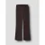 NAME IT KIDS flared broek met ruches – donkerbruin