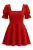 JANE’s Jurk  rood