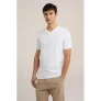 WE Fundamentals T-shirt (set van 2 ) white uni Tall fit