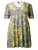 YOEK Tuniek  blauw / geel / lila