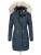 Navahoo Dames Winterjas Paula – Extra Warm, Waterafstotend & Met Afneembare Bontkraag
