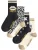 Rockett St George Sokken  lichtbeige / zwart / wit