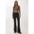 Hoge Taille Flared Leg Broek met Ceintuur