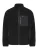 !Solid Fleece jas ‘Walther’  zwart