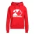 Dsquared2 Cool Fit Maple Leaf Rode Hoodie