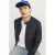 JACK & JONES ESSENTIALS suèdelook jas zwart
