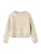 NAME IT Trui ‘NMFOLINE’  beige gemêleerd / wit