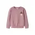 NAME IT MINI sweater met backprint – lila