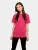 Oversized T-shirt – Roze