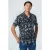 No Excess Shirt Short Sleeve Resort Collar Allover Printed Night