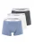 Calvin Klein Underwear Boxershorts  smoky blue / antraciet / wit / natuurwit