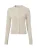 Marie Lund Gebreid vest  beige