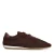 Sacha leren sneakers met ponyhair bordeaux