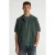 CHASIN’ regular casual overhemd gebreid donkergroen