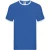 Fruit of the Loom Heren Ringer Contrast T-shirt (Koningsblauw/Wit)