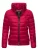 Marikoo dames gewatteerde jas Poisen met hoge kraag & teddyfleece zakken