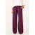 Zusss wide leg broek – donkerrood