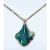 Ginko Leaf ketting in blauw en groen