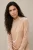 Helena Hart Pull Paillet 7885 T-shirt Lange Mouw Nude