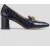 LK Bennett Cc Johanna Trim Block Navy