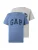 GAP Shirt  blauw / donkerblauw / grijs gemêleerd