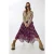 Hoge Taille Asymmetrische Midi Rok met Rits