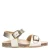 Red Code sandalen goud