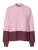 PIECES Trui ‘PCIvy’  rosa / wijnrood