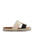 Graceland slippers zwart/beige