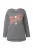 Angel of Style Shirt  antraciet / groen / zalm roze / wit