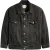 Levis Mens Liberation denim truckerjack (Zwart)