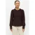 OBJECT rechtvallende gebreide top – bruin
