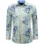 Gentile Bellini Print overhemden lange mouw slim fit