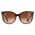 Burberry zonnebril BE4333 300213 Dark Havana Brown Gradiënt