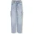 Only Kogharmony wide cargo carrot azg no blue denim