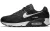 NIKE Air Max 1 Sneakers voor heren, Zwart Wit Zwart, 36.5 EU