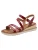 Tamaris Sandalen met riem  rood