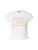 Juicy Couture Shirt ‘KEEP ME SWEET’  pasteelgeel / sering / wit