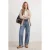 TRENDYOLMİLLA Dames Blauw Effen Barrel Normale taille Jeans