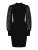 YAS Gebreide jurk ‘YASDOTME’  zwart