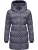 Ragwear Wintermantel ‘Niara’  violetblauw / lavendel / donkerlila