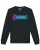 Watapparel Sweatshirt ‘ No Excuses ‘  neonblauw / neonroze / zwart