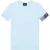 Malelions Junior Captain T-Shirt 2.0 | Light Blue/Grey