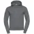 Russell Heren Authentieke Hooded Sweatshirt / Hoodie (Konvooi Grijs)