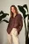 TRENDYOLMİLLA Dames Effen Lang Oversized Overhemden