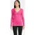 PINKO Lattina Maglia Viscosa Stretch Fuchsia
