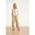 Smashed Lemon Off white blouse met gouden borduursels en koorddetail |
