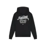 Malelions hoodie met backprint zwart