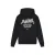 Malelions hoodie met backprint zwart