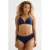 BEACHWAVE bikinibroekje met lurex en textuur donkerblauw